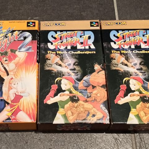 Super Famicom spill (NTSC-J)