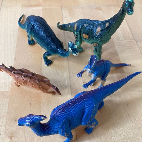 5 dinosaurer