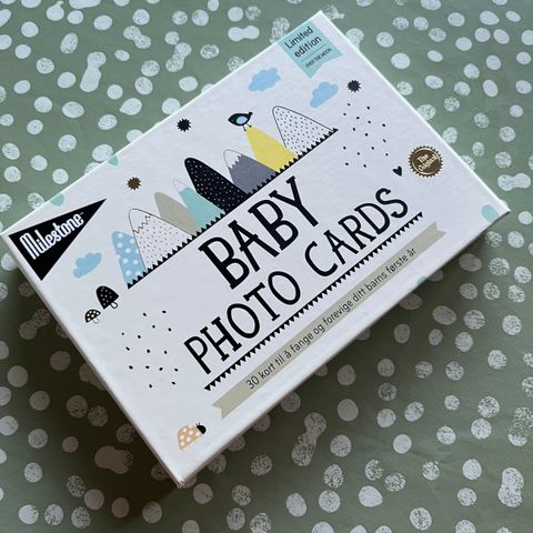Baby photo cards