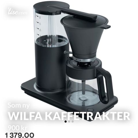 Wilfa kaffetrakter