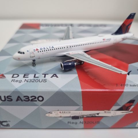 NG Delta Airbus A320 1:400 Flymodell