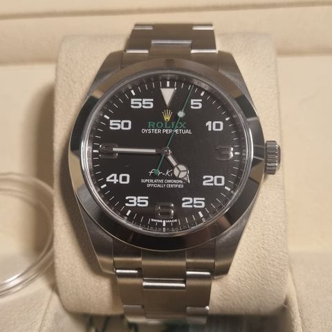 Rolex Air King - Norsk AD - komplett- Garanti