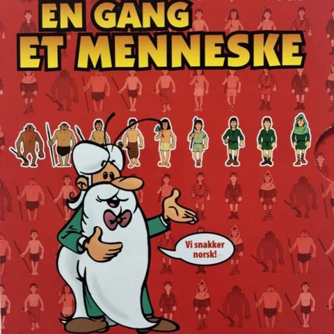 Det var en gang ett meneske dvd boks