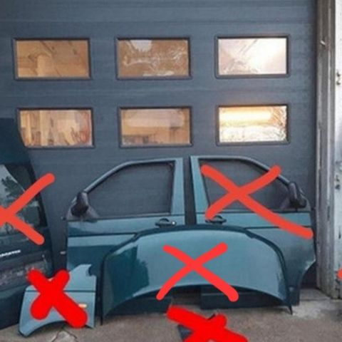VW T5 deler dør skjerm pancer bakluke klaff