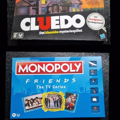 Brettspill - Cluedo - Monopol Friends