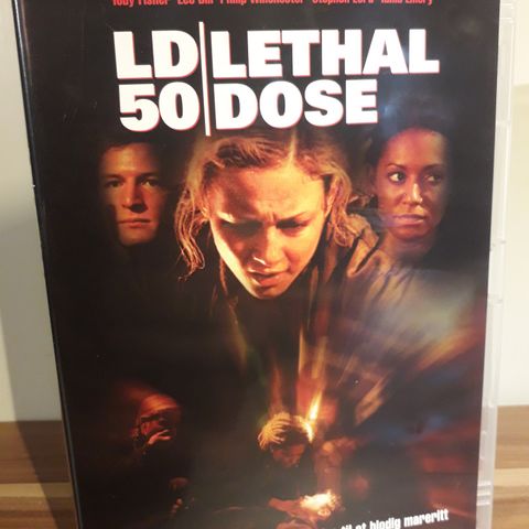 LD50 Lethal Dose (norsk tekst) 2003 film DVD