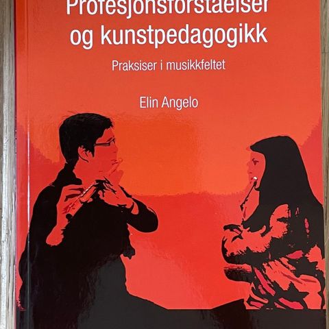 Profesjonsforståelser og kunstpedagogikk - praksiser i musikkfsget (Elin Angelo)