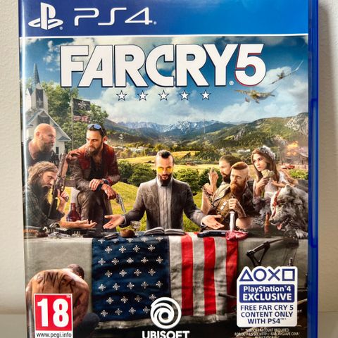 PlayStation 4 spill: FarCry 5