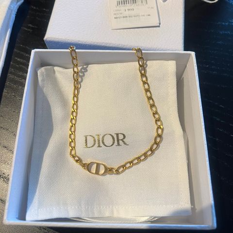 Dior choker halskjede