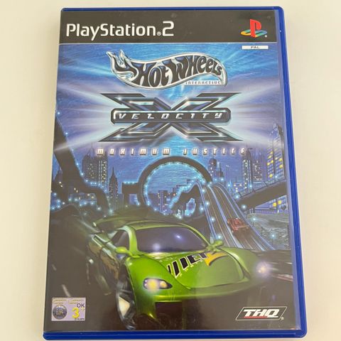 Playstation 2 - Hot Wheels Velocity X Maximum Justice (PS2)