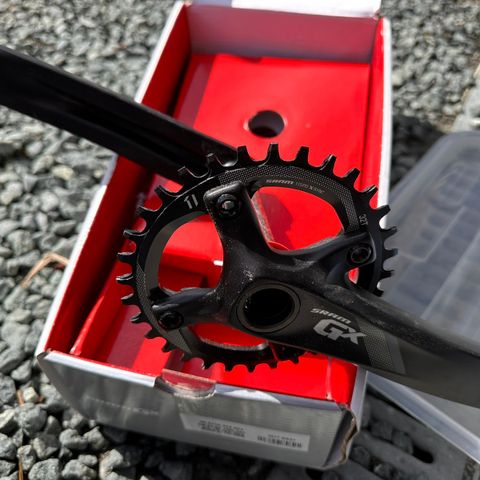 Sram GX 1400 krankdrev og krankarmer