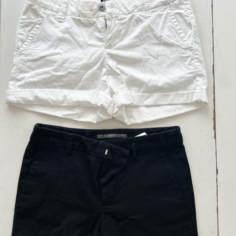 2 stk shortser fra Zara og Gina Tricot