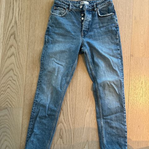 Denim bukse fra Gina Tricot