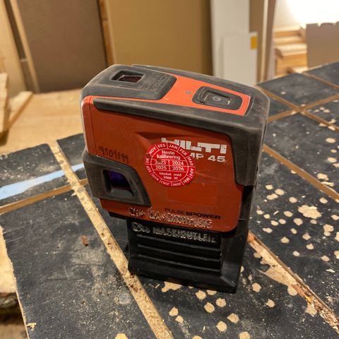 Hilti pmp 45 punktlaser