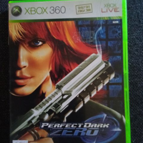 Xbox 360 perfect dark zero Spill tilsalgs