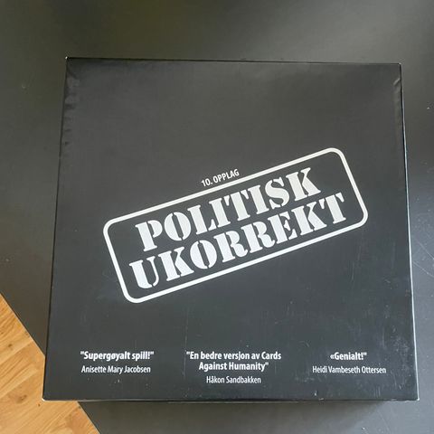 Politisk Ukorrekt - Brettspill