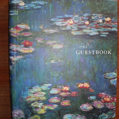 Monet Guestbook - gjestebok