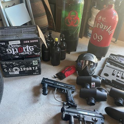 Paintball utstyr