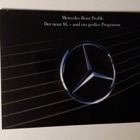 Mercedes-Benz SL (R129) -brosjyre.