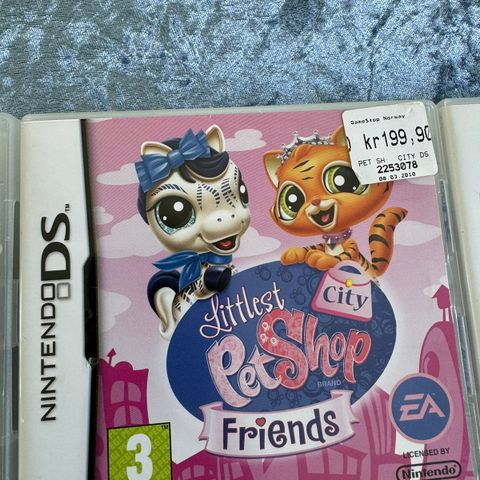 DS Littlest Pet Shop friends City