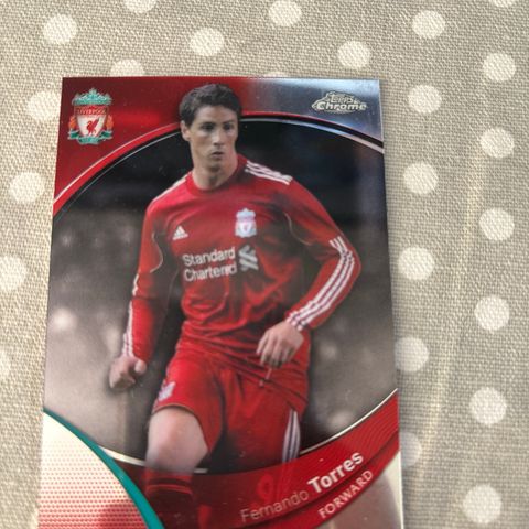 Fernando Torres Topps Chrome