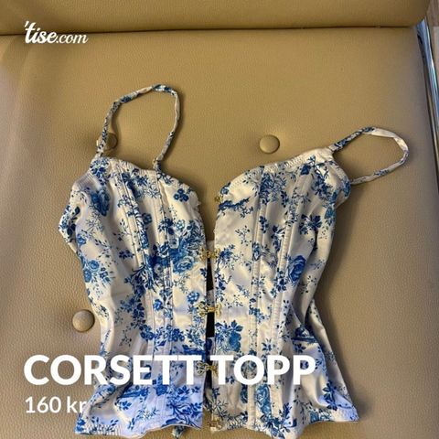 Corsett topp