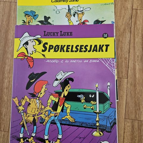 Lucky Luke Bandittenes dronning Spøkelsesjakt