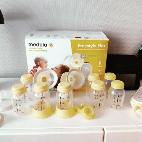 Freestyle dobbel brystpumpe fra Medela