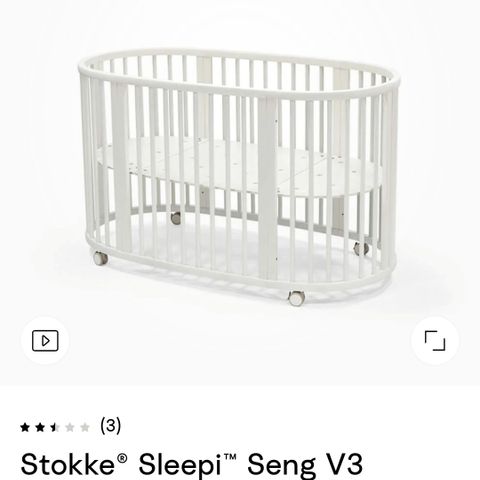 Stokke Sleepi V3 seng