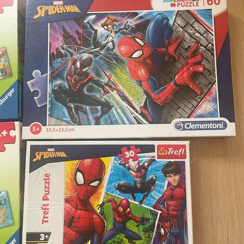 Puzzlespill spiderman