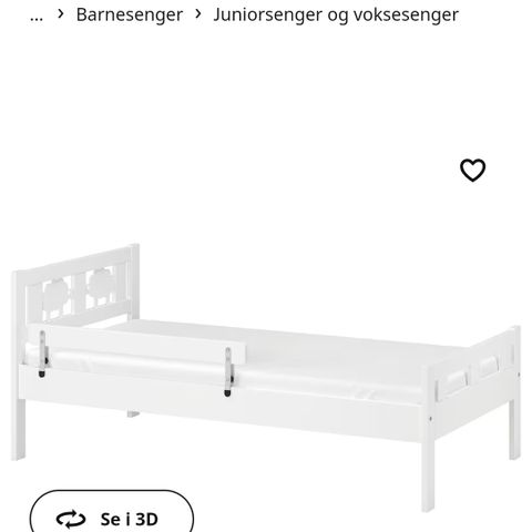 Barneseng fra ikea