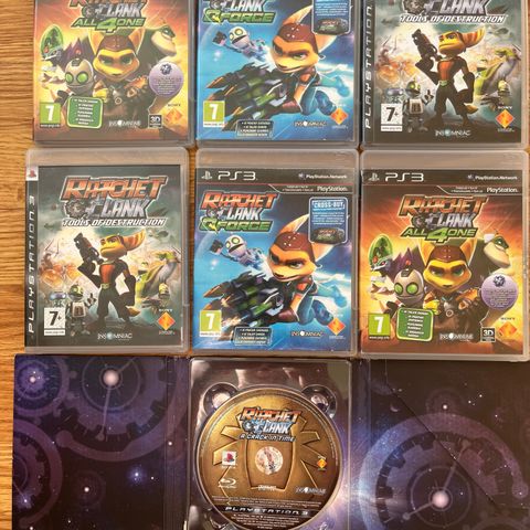 ps3 spill RATCHET & CLANK