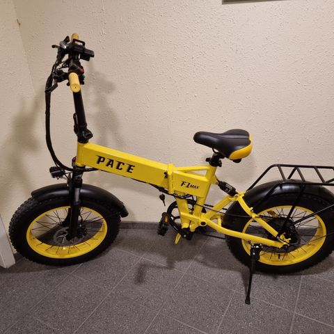 Stilig Elsykkel nye PACE el sykkel m/BAFANG motor fatbike