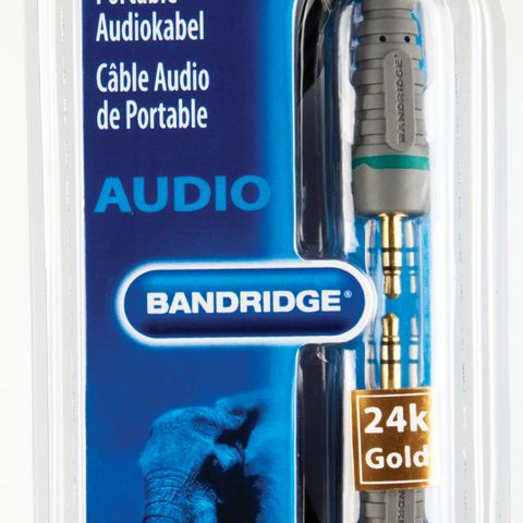 Bandridge Stereo Audio Cable 3.5 mm Male - 3.5 mm Male 2.00 m