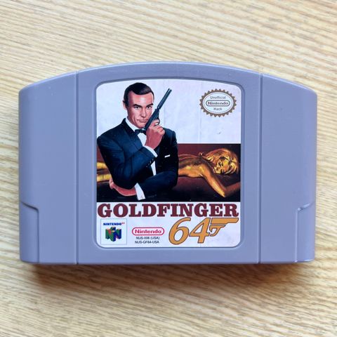 NY PRIS! Goldfinger 64 (Nintendo 64)