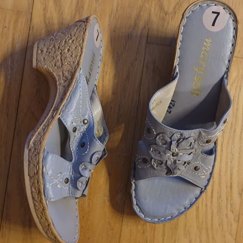 Dame skinn sko, merke Mary soft, kanadisk størrelse 7 (37)