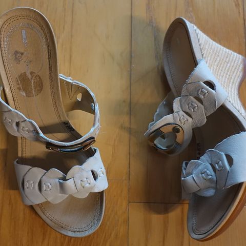 Dame sko i skinn, Merke Rockport, kanadisk størrelse 6.5 (36.5)