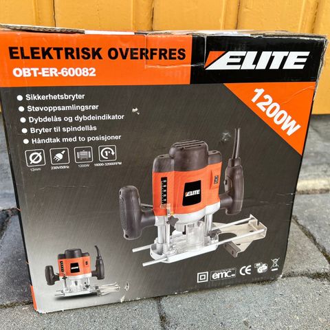 Elite OBT-ER -60082 Fres/overfres 1200 w ink frese sett