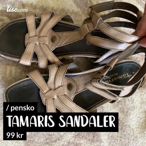 Tamaris sandaler/ pensko