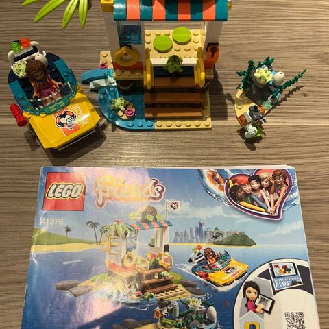 Lego Friends 41376 Ut å redde skilpadder