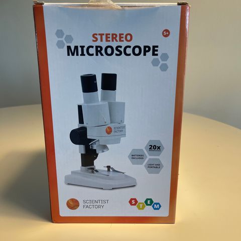 Microscop selges fra sprell