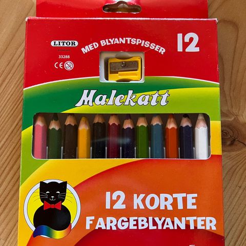 Fargeblyanter Malekatt