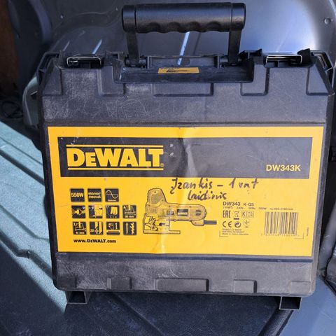 Dewalt DW 343K lite brukt