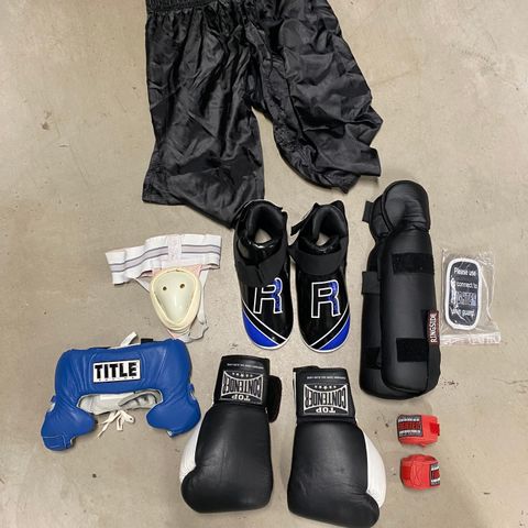 Kick boksing utstyr
