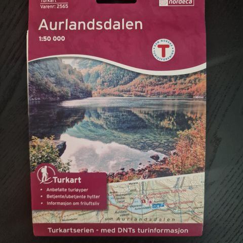 Turkart Aurlandsdalen