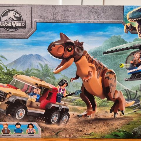 Lego 76941 Carnotaurus Dinosaur Chase (2021)
