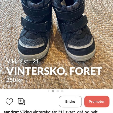 Viking vintersko str. 21