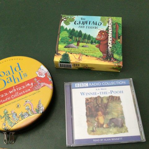 CD/Lydbøker for barn (engelsk tale)/English audiobooks for children