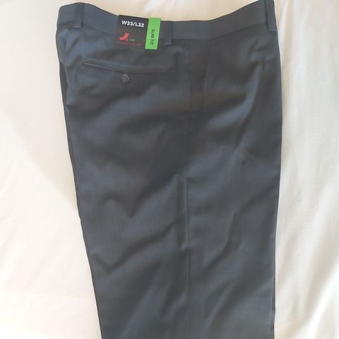 Dressmann dressbukse W33/L32 slim fit