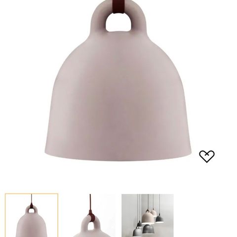 Ny pris. Norman Copenhagen Bell lamp 35cm